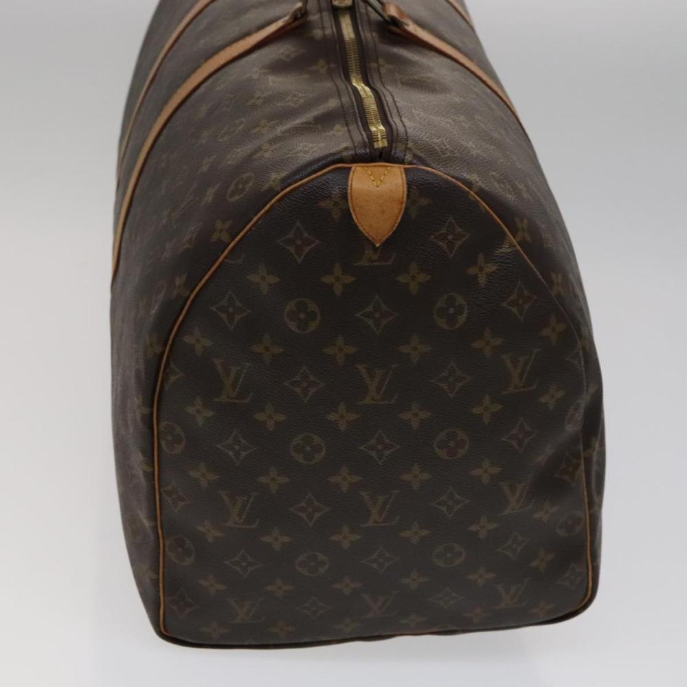 Brown Canvas Louis Vuitton Keepall