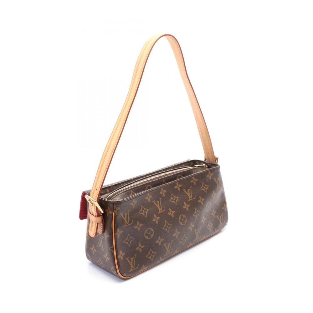 Brown Canvas Louis Vuitton Shoulder Bags