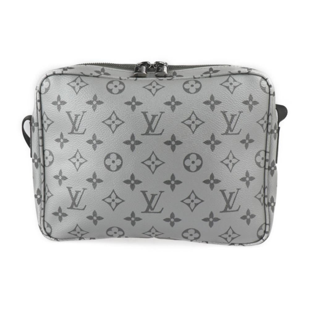 Brown Canvas Louis Vuitton Messenger