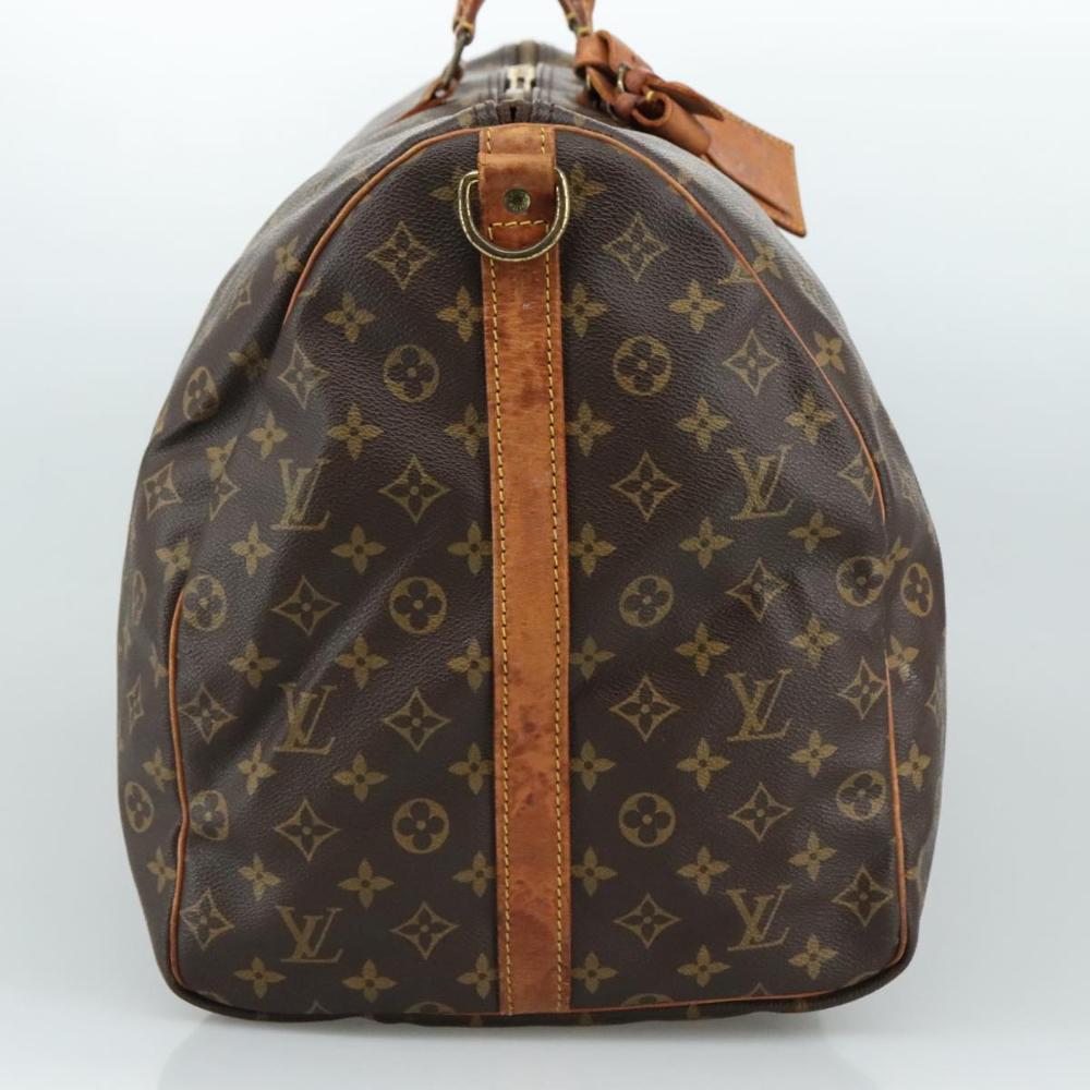 Brown Canvas Louis Vuitton Keepall