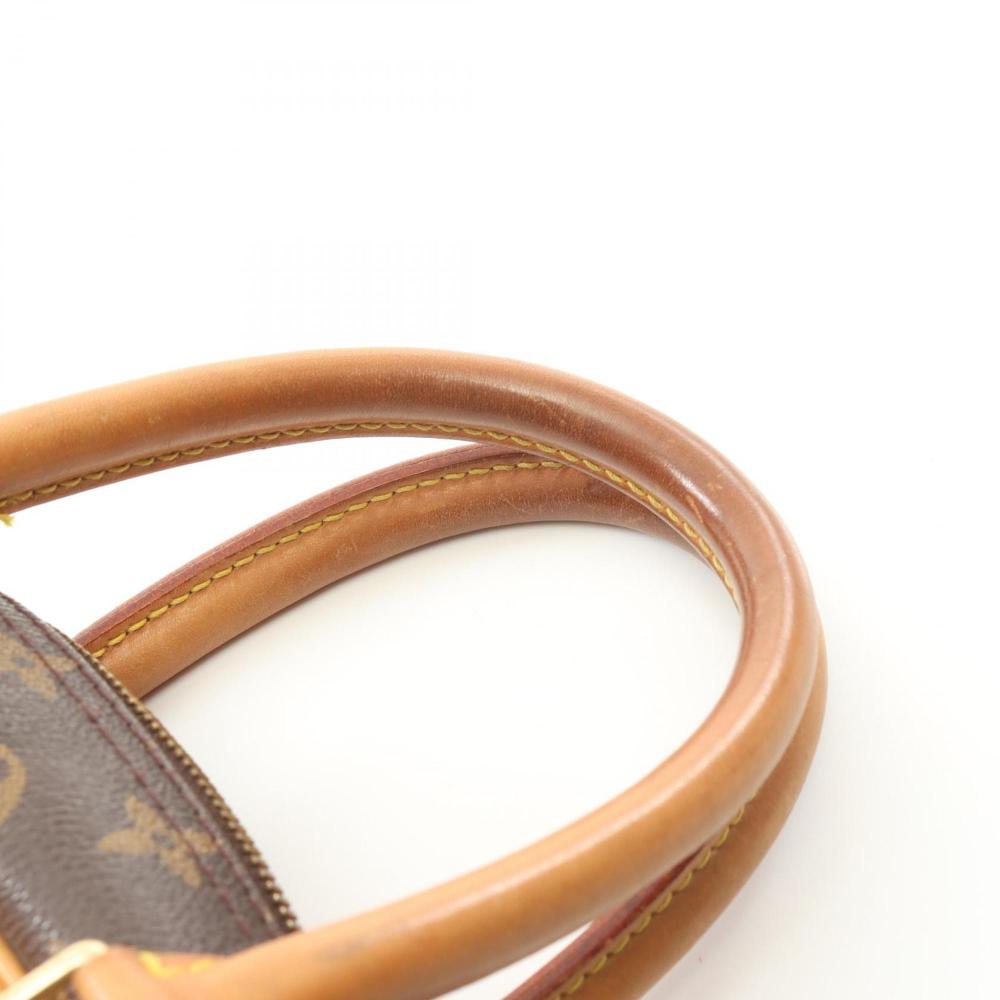 Brown Canvas Louis Vuitton Deauville