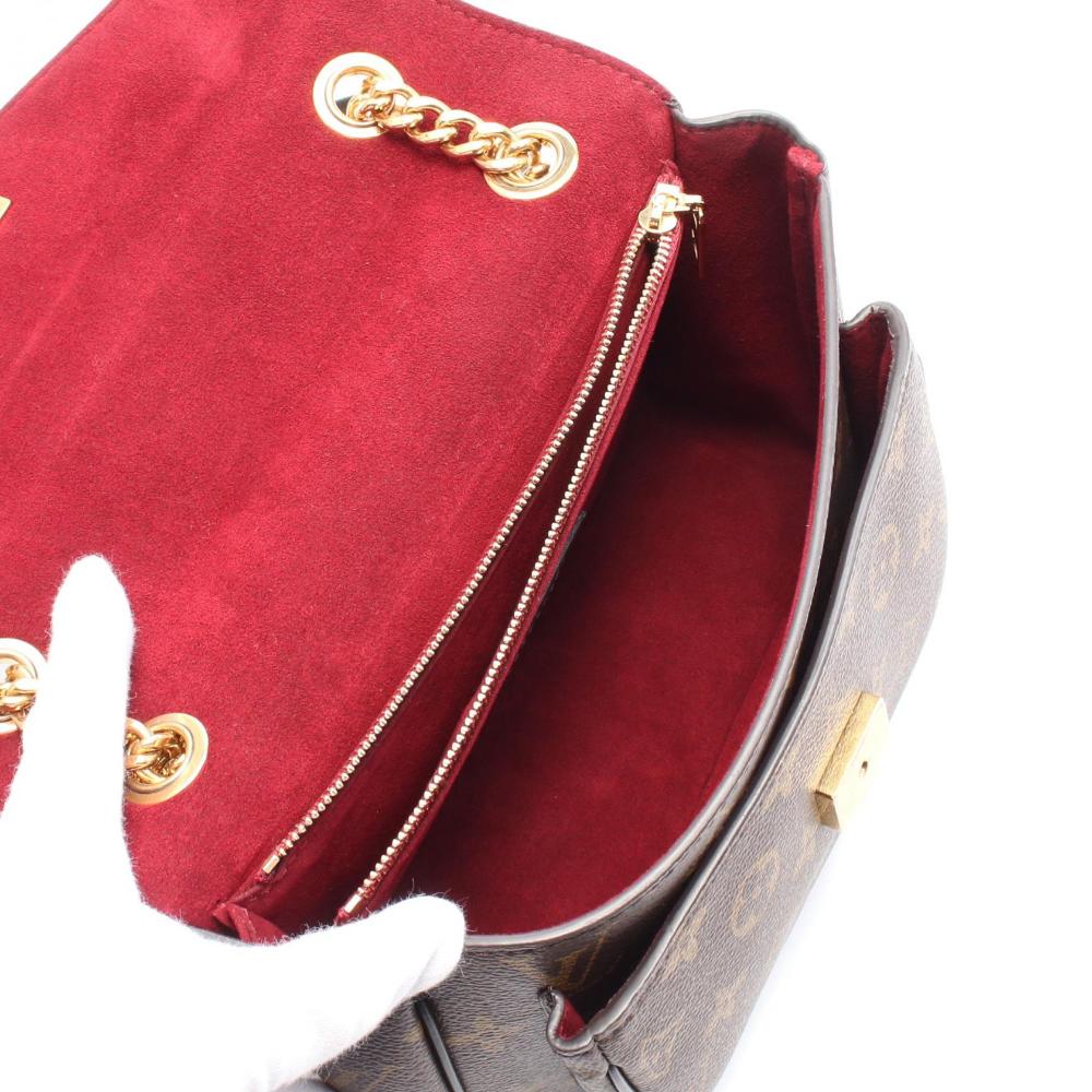 Brown Canvas Louis Vuitton Passy