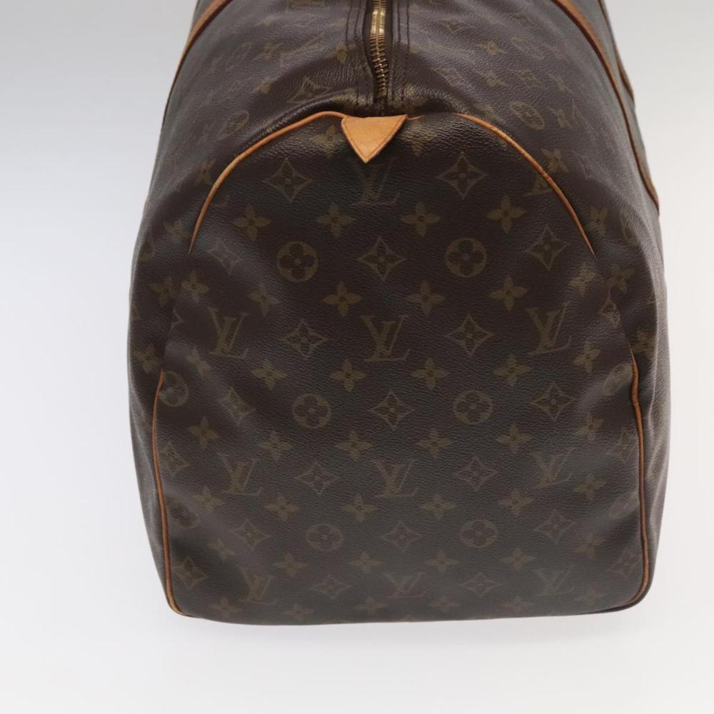 Brown Canvas Louis Vuitton Keepall
