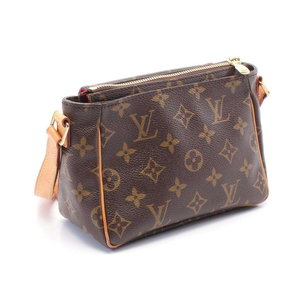 Brown Canvas Louis Vuitton Shoulder Bags