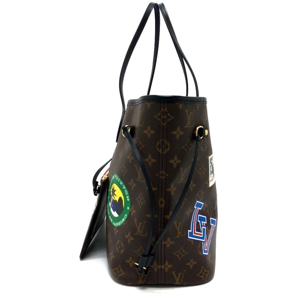 Brown Canvas Louis Vuitton Neverfull