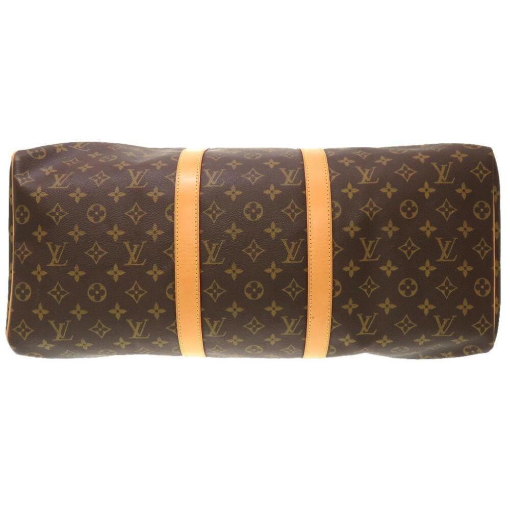 Brown Canvas Louis Vuitton Keepall