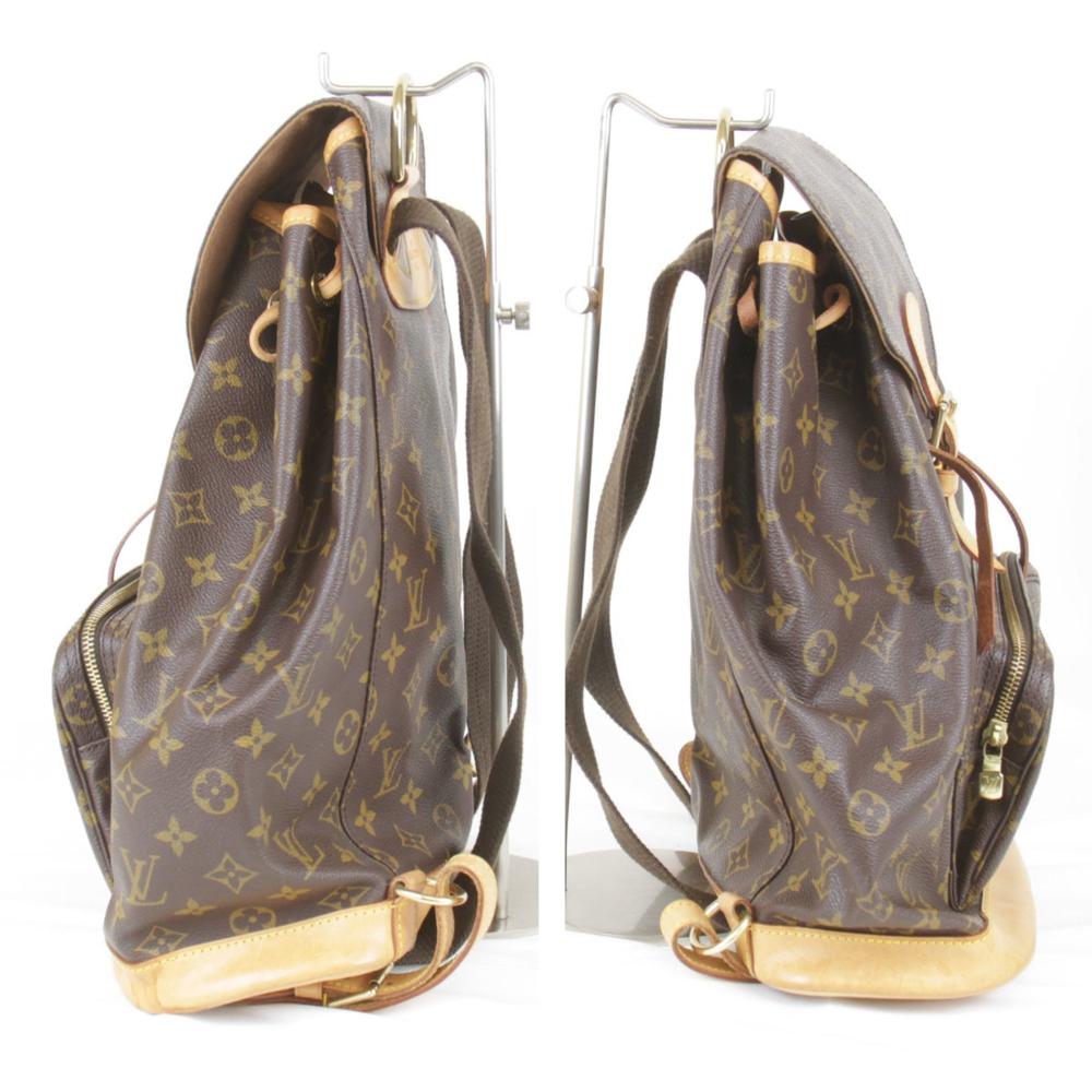 Brown Canvas Louis Vuitton Montsouris