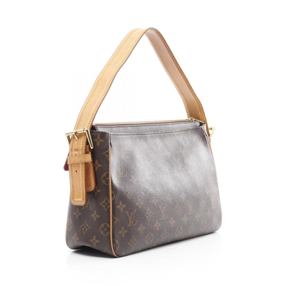 Brown Canvas Louis Vuitton Shoulder Bags