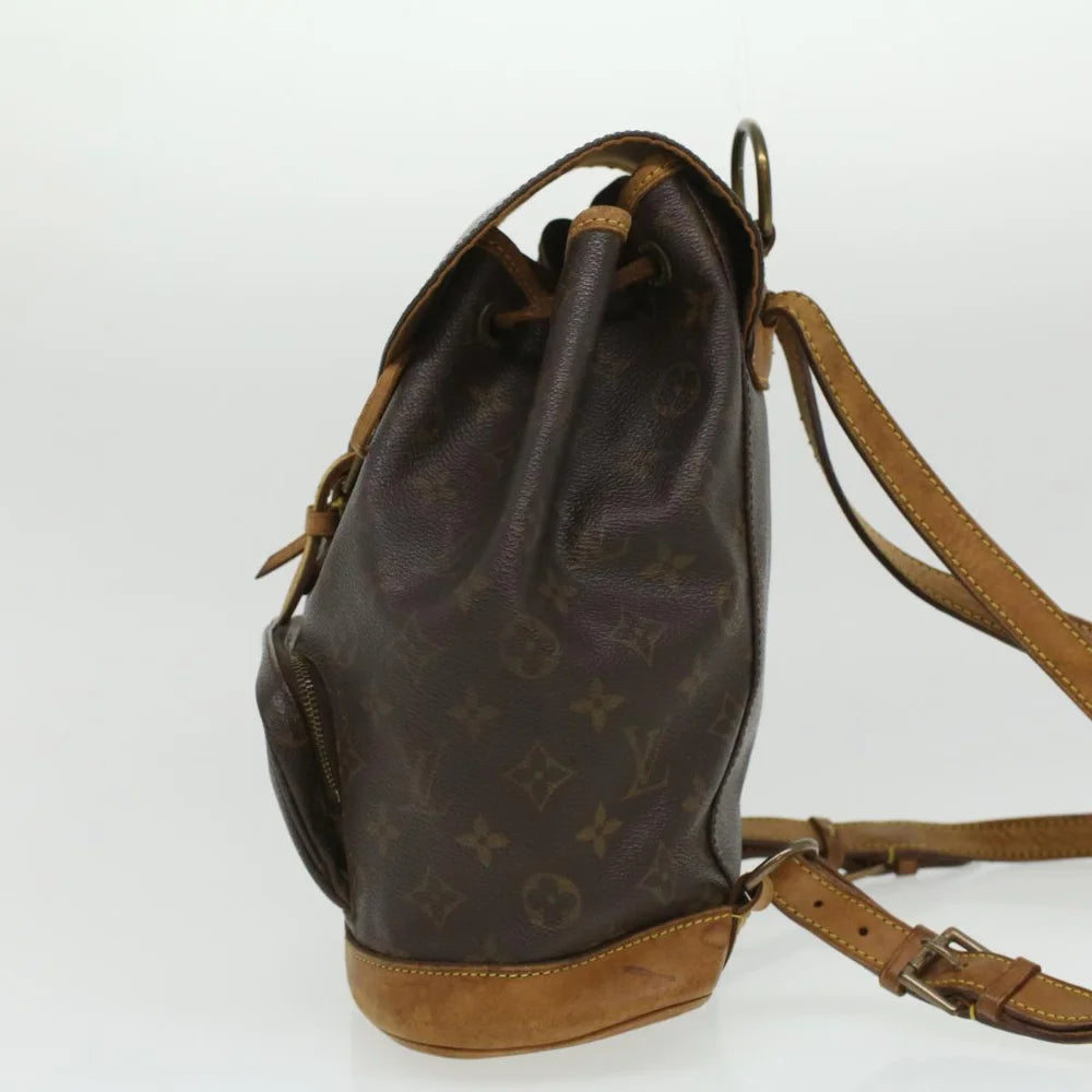 Brown Canvas Louis Vuitton Montsouris