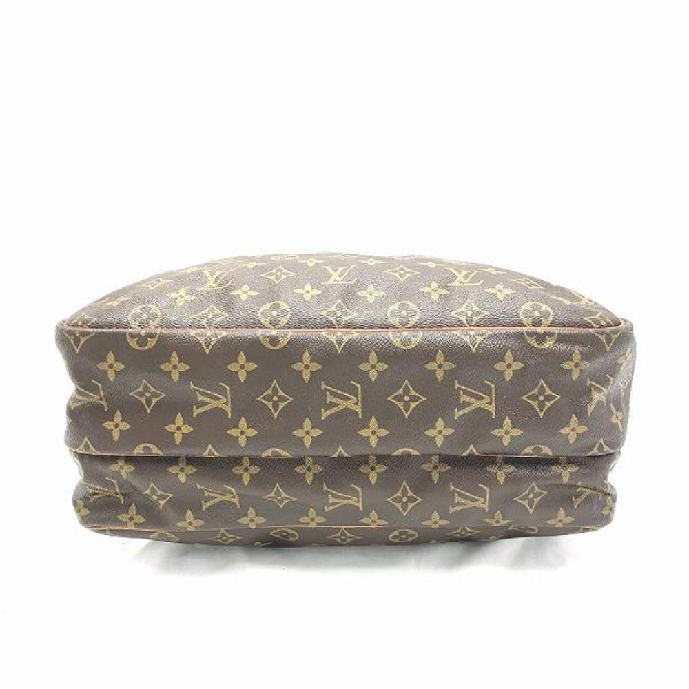 Brown Canvas Louis Vuitton Reporter