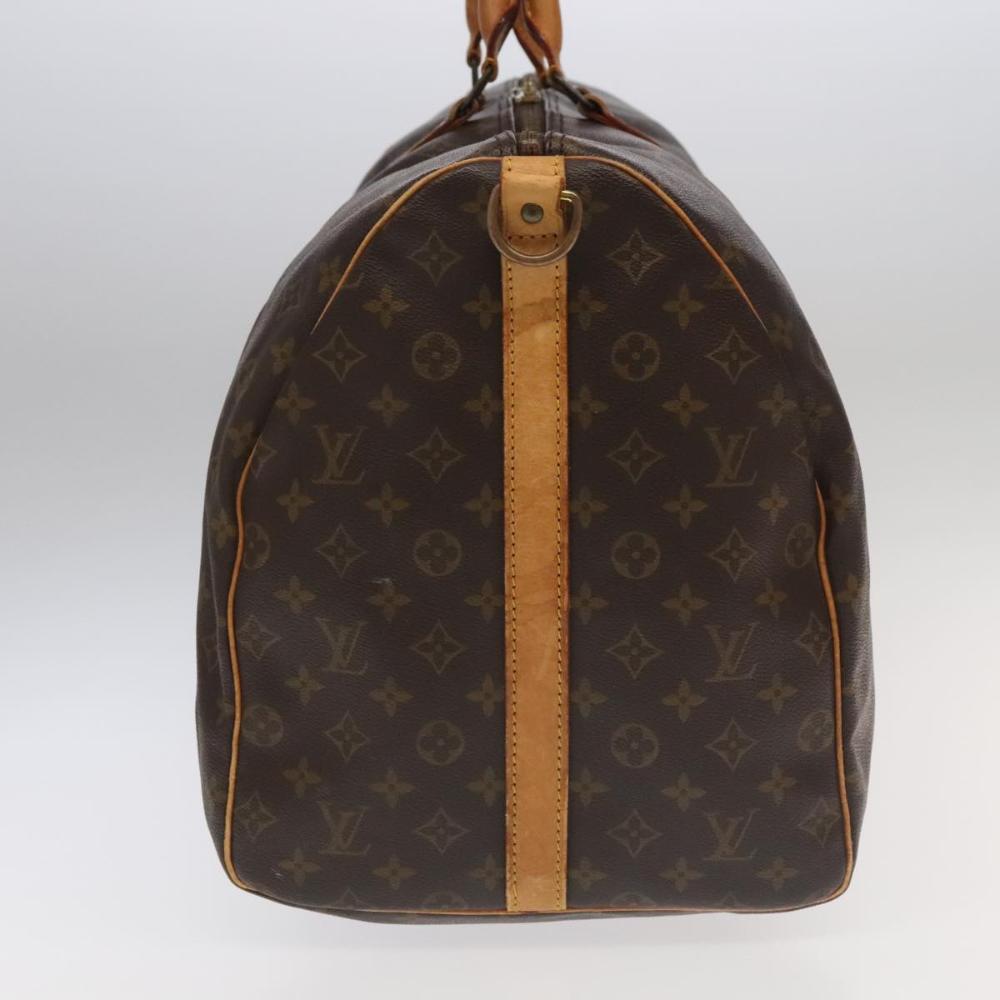 Brown Canvas Louis Vuitton Keepall