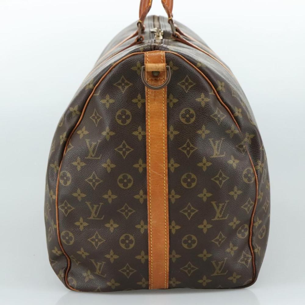 Brown Canvas Louis Vuitton Keepall