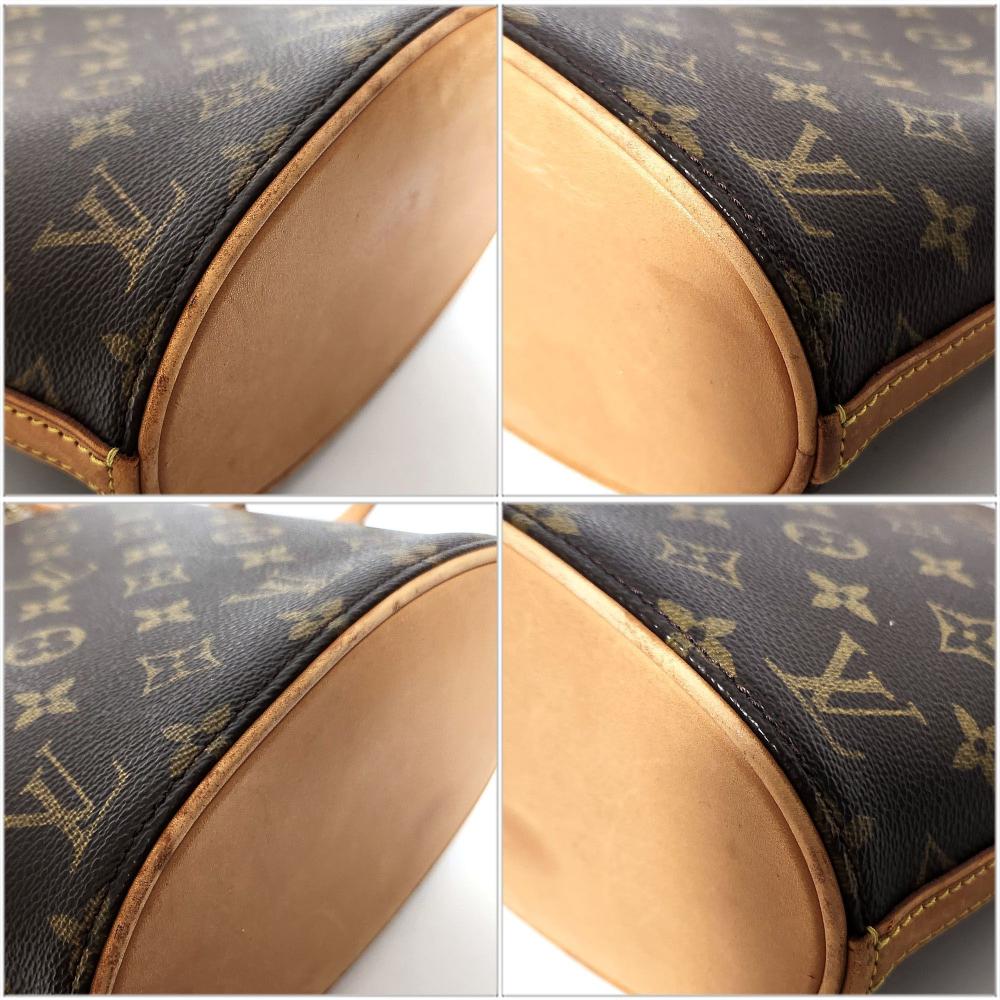 Brown Canvas Louis Vuitton Drouot