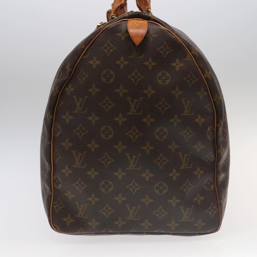 Brown Canvas Louis Vuitton Keepall