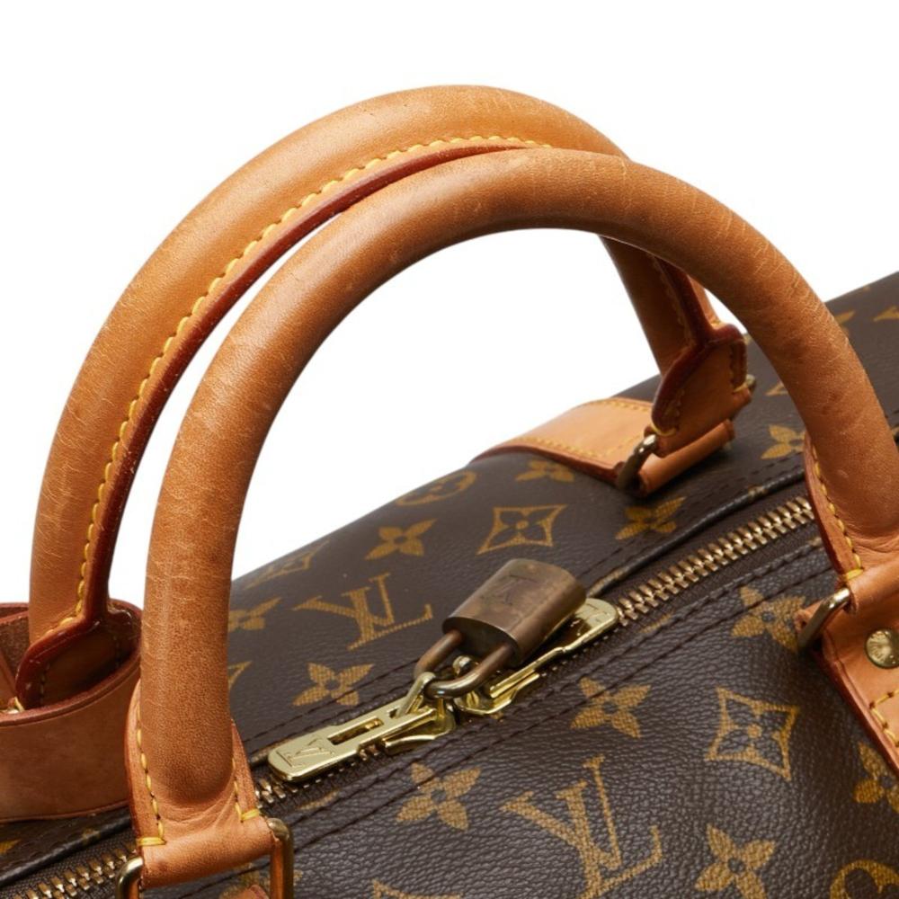 Brown Canvas Louis Vuitton Keepall