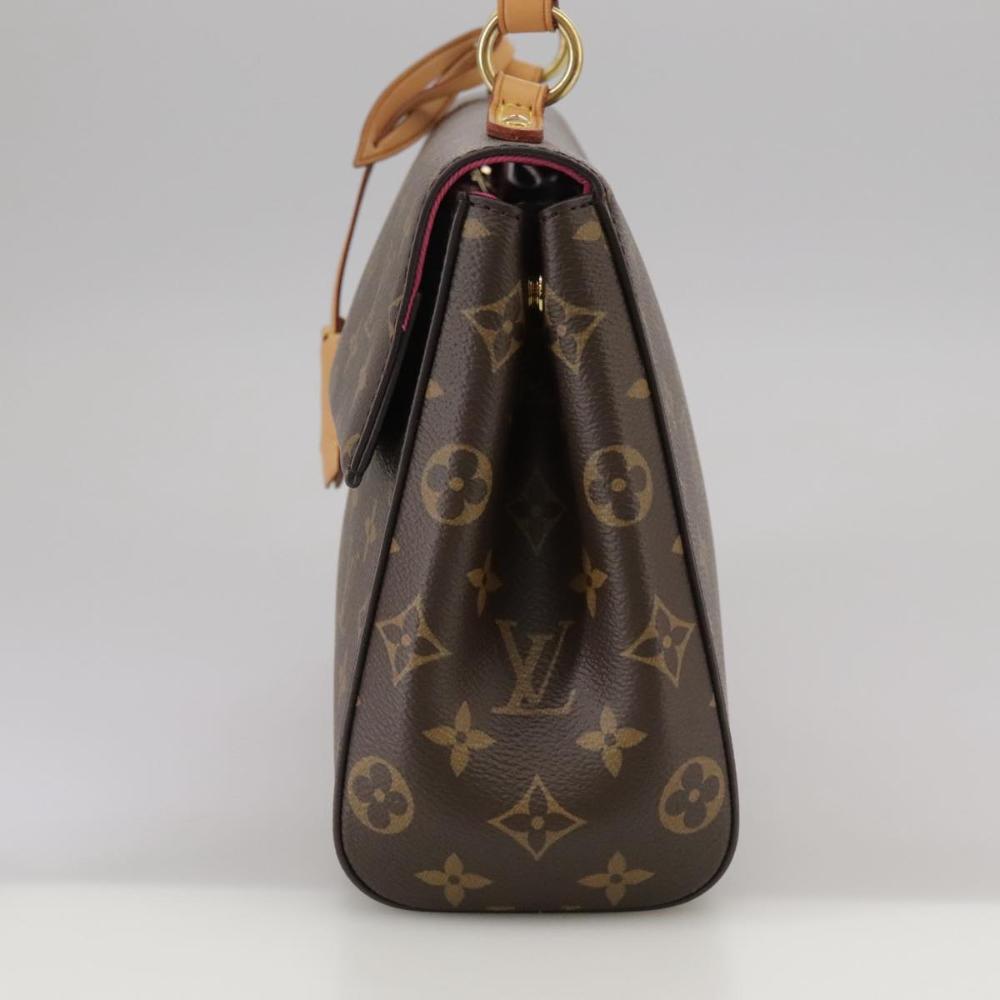 Brown Canvas Louis Vuitton Cluny