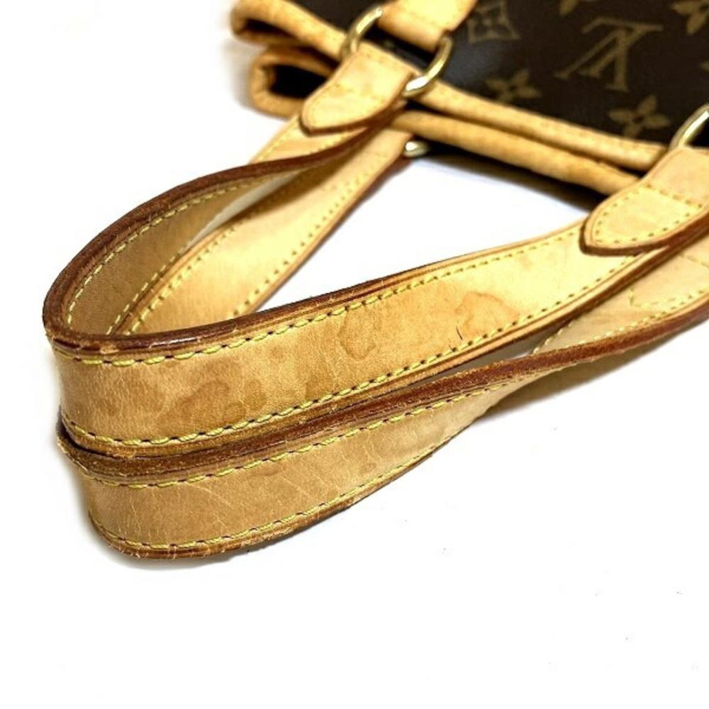 Brown Canvas Louis Vuitton Batignolles