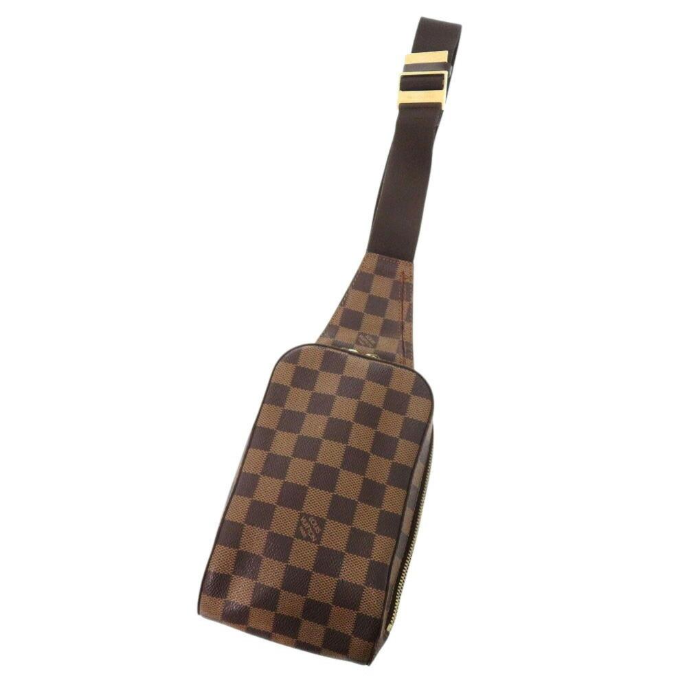 Brown Canvas Louis Vuitton Shoulder Bags