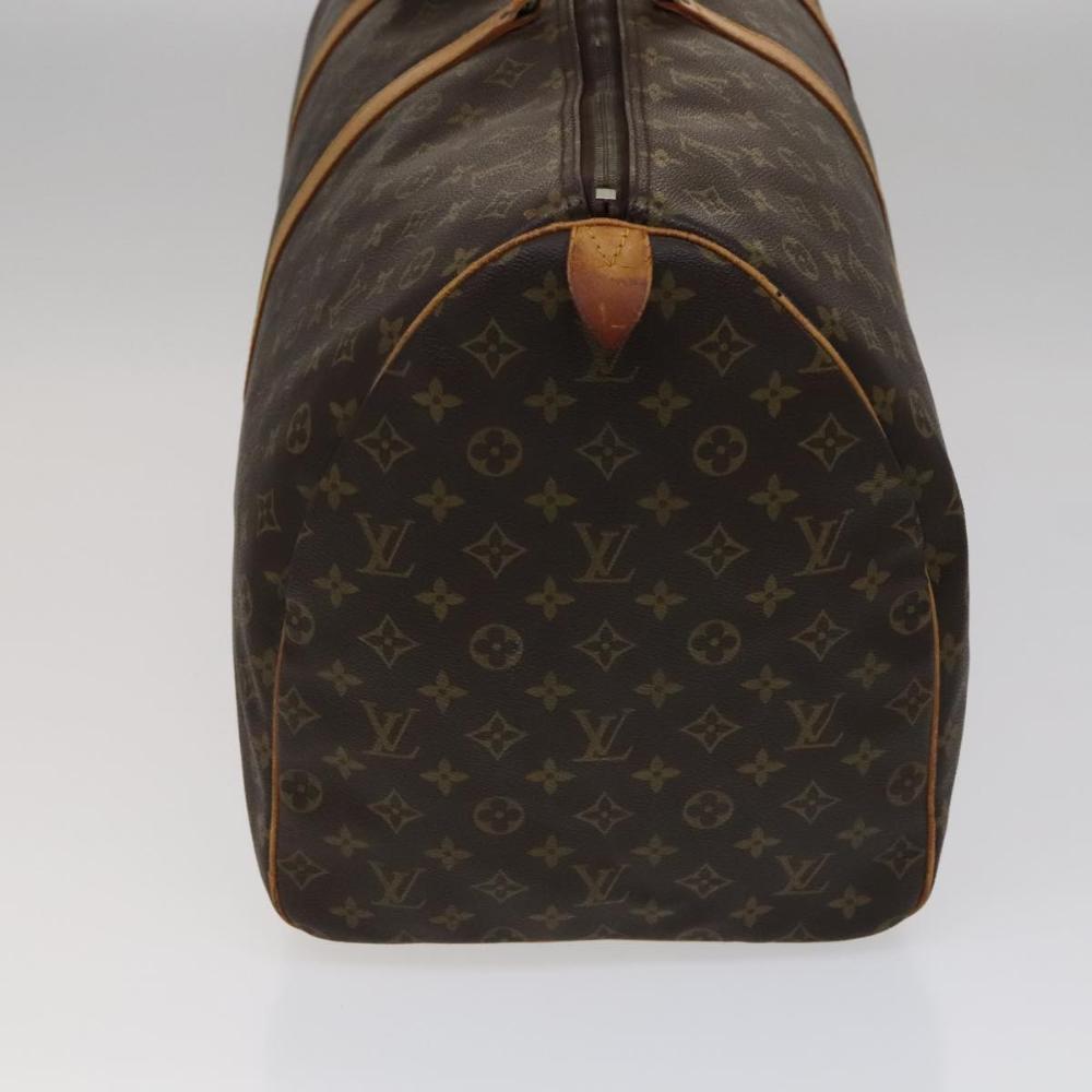 Brown Canvas Louis Vuitton Keepall