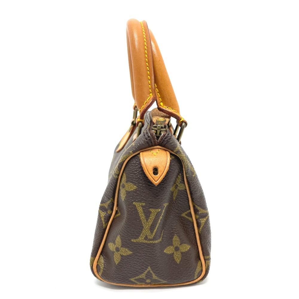 Brown Canvas Louis Vuitton Handbag