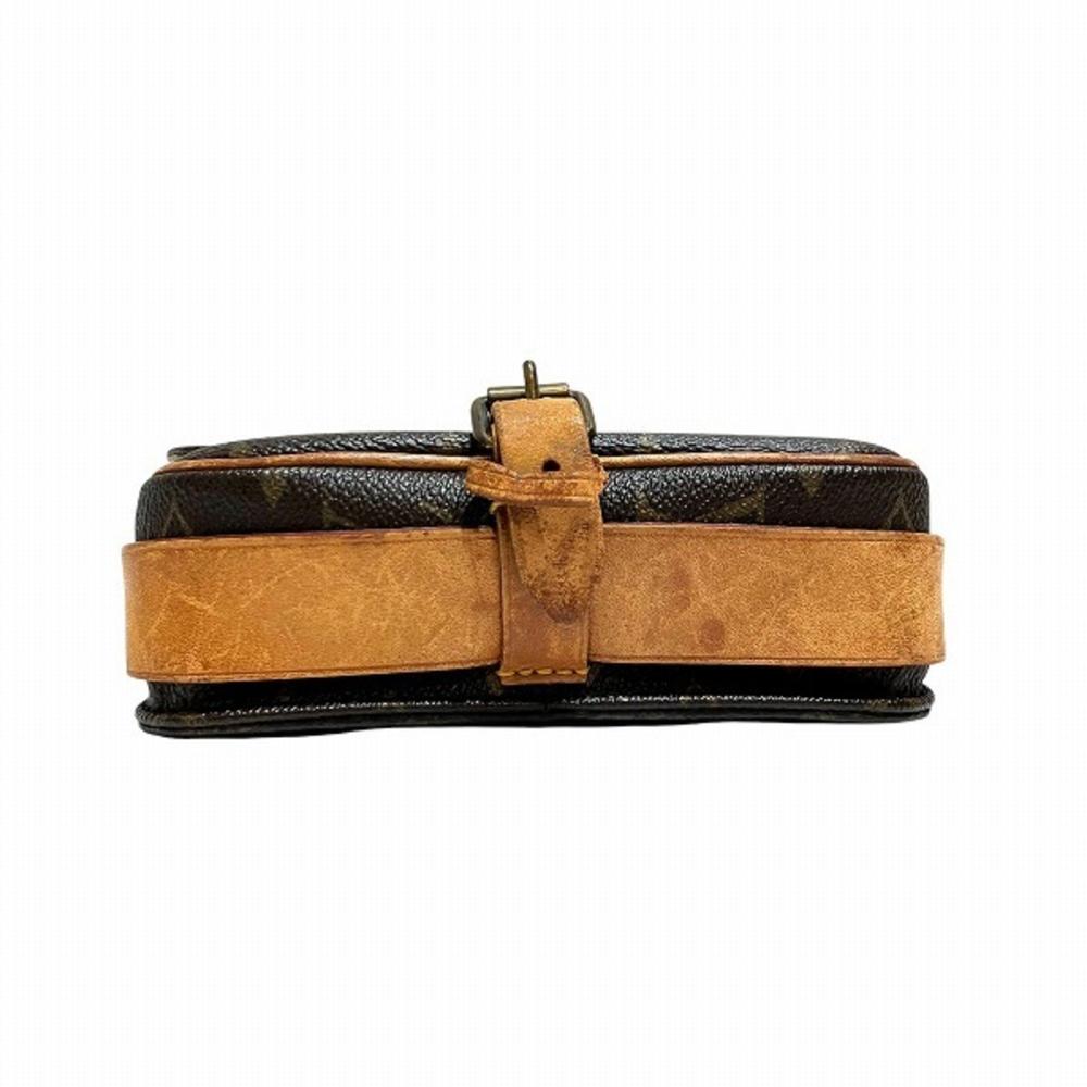 Brown Canvas Louis Vuitton Cartouchiere
