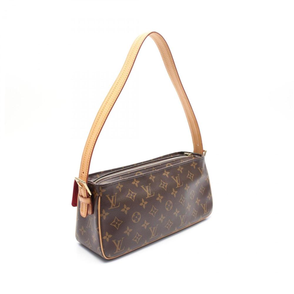 Brown Canvas Louis Vuitton Shoulder Bags