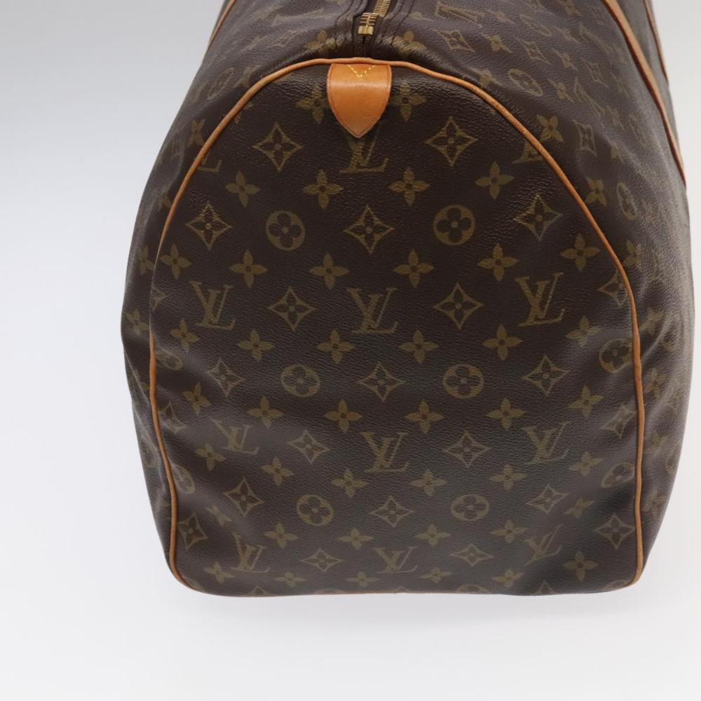 Brown Canvas Louis Vuitton Keepall