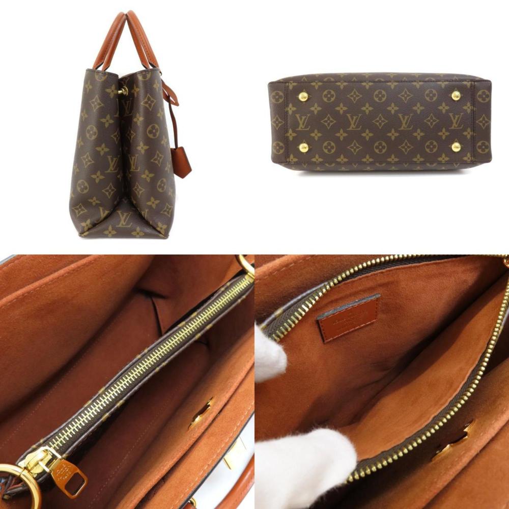 Brown Canvas Louis Vuitton Handbag