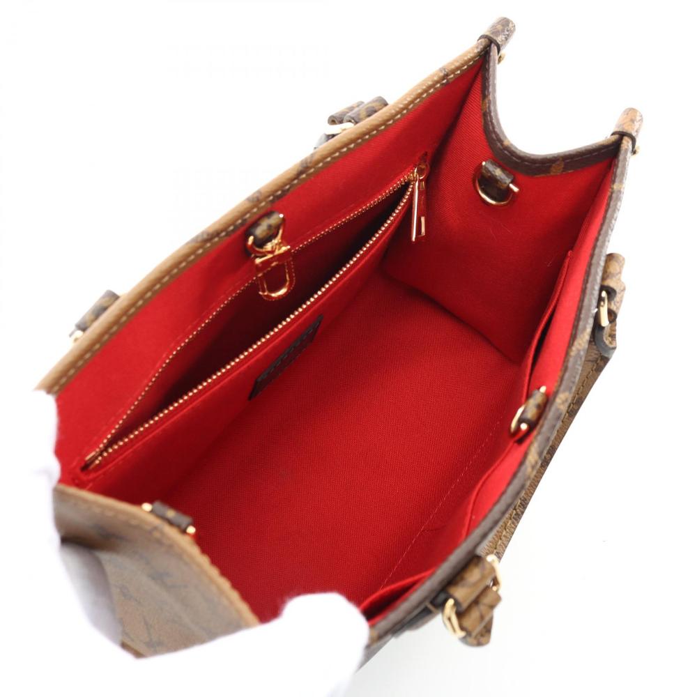Brown Canvas Louis Vuitton Onthego