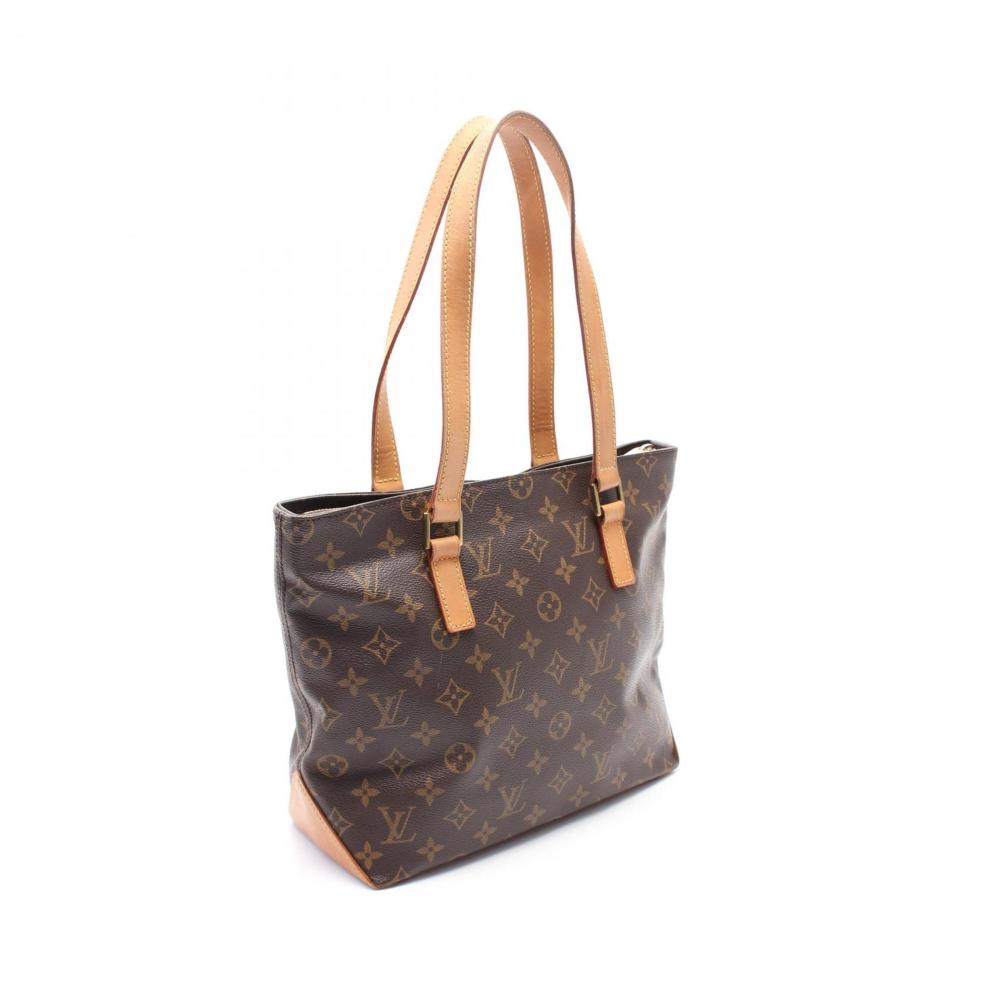 Brown Canvas Louis Vuitton Shoulder Bags