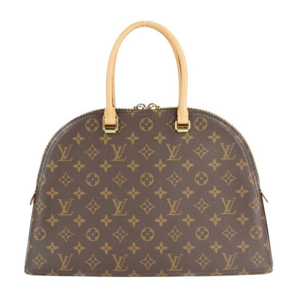 Brown Canvas Louis Vuitton Handbag