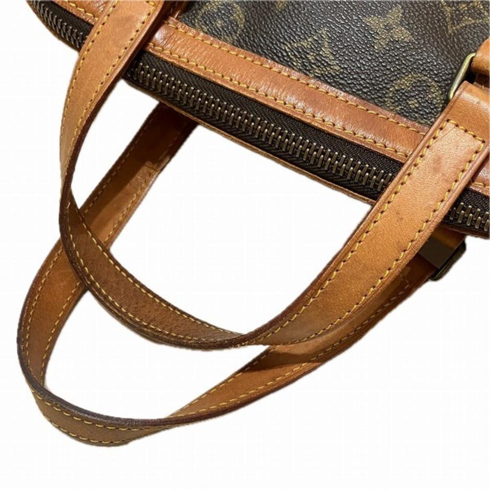 Brown Canvas Louis Vuitton Sac Souple