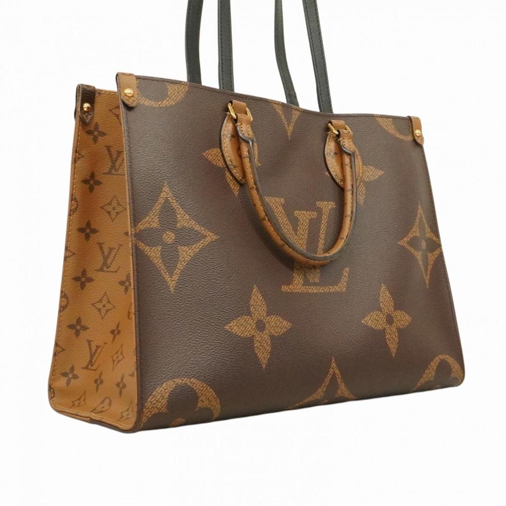 Brown Canvas Louis Vuitton Onthego