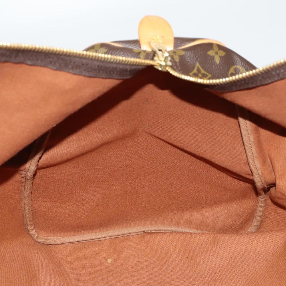 Brown Canvas Louis Vuitton Keepall
