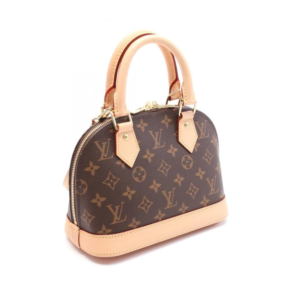 Brown Canvas Louis Vuitton Handbag