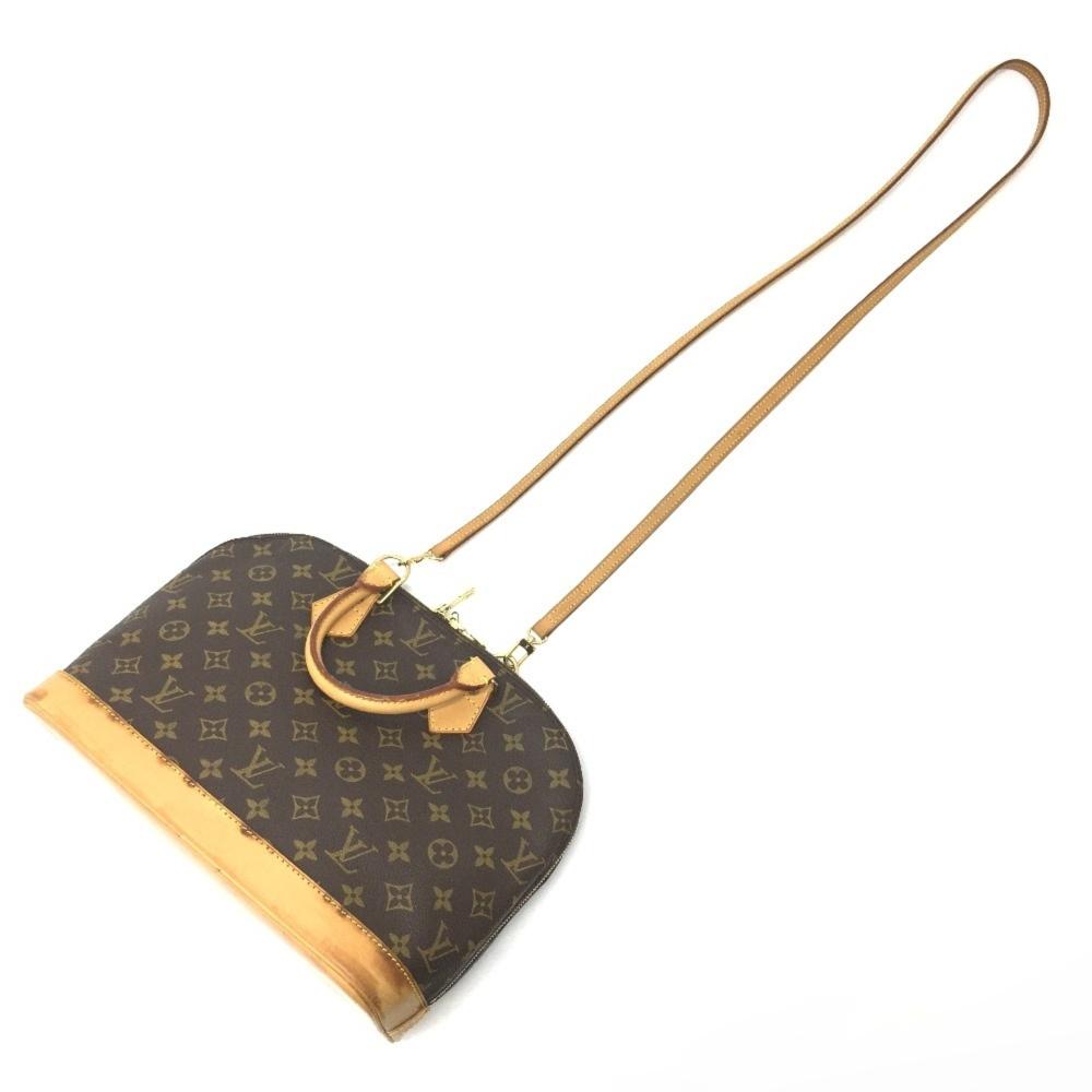 Brown Canvas Louis Vuitton Alma