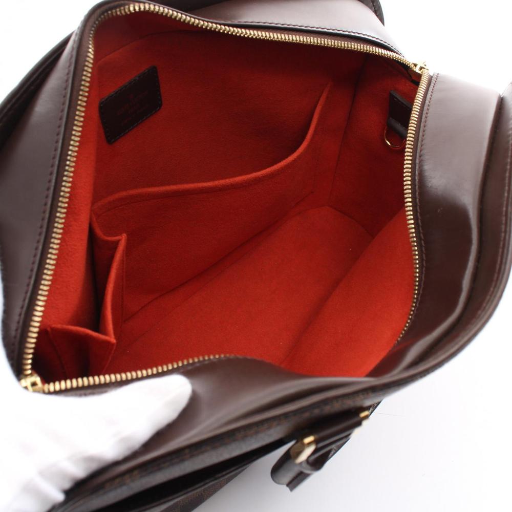 Brown Canvas Louis Vuitton Handbag