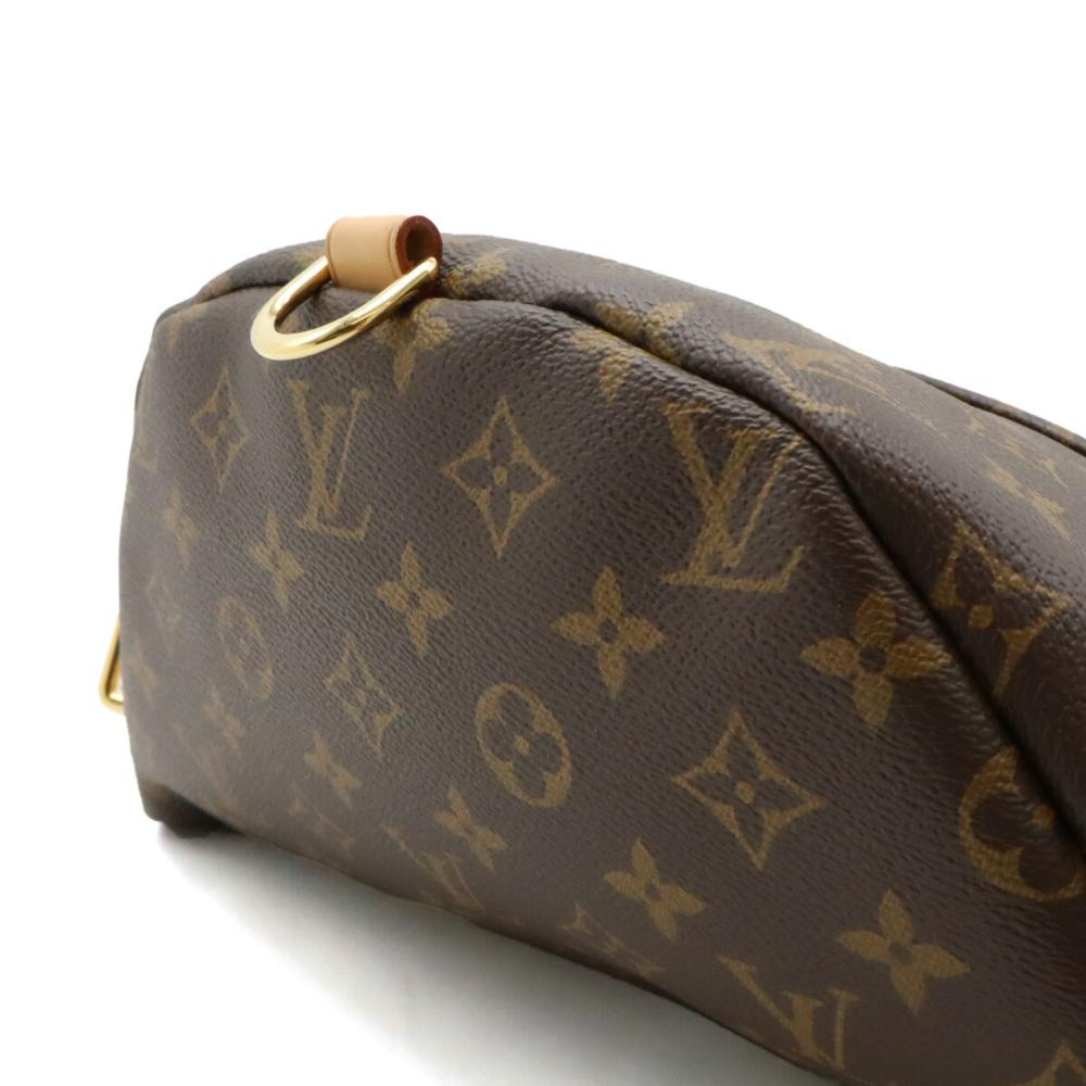 Brown Canvas Louis Vuitton Bumbag