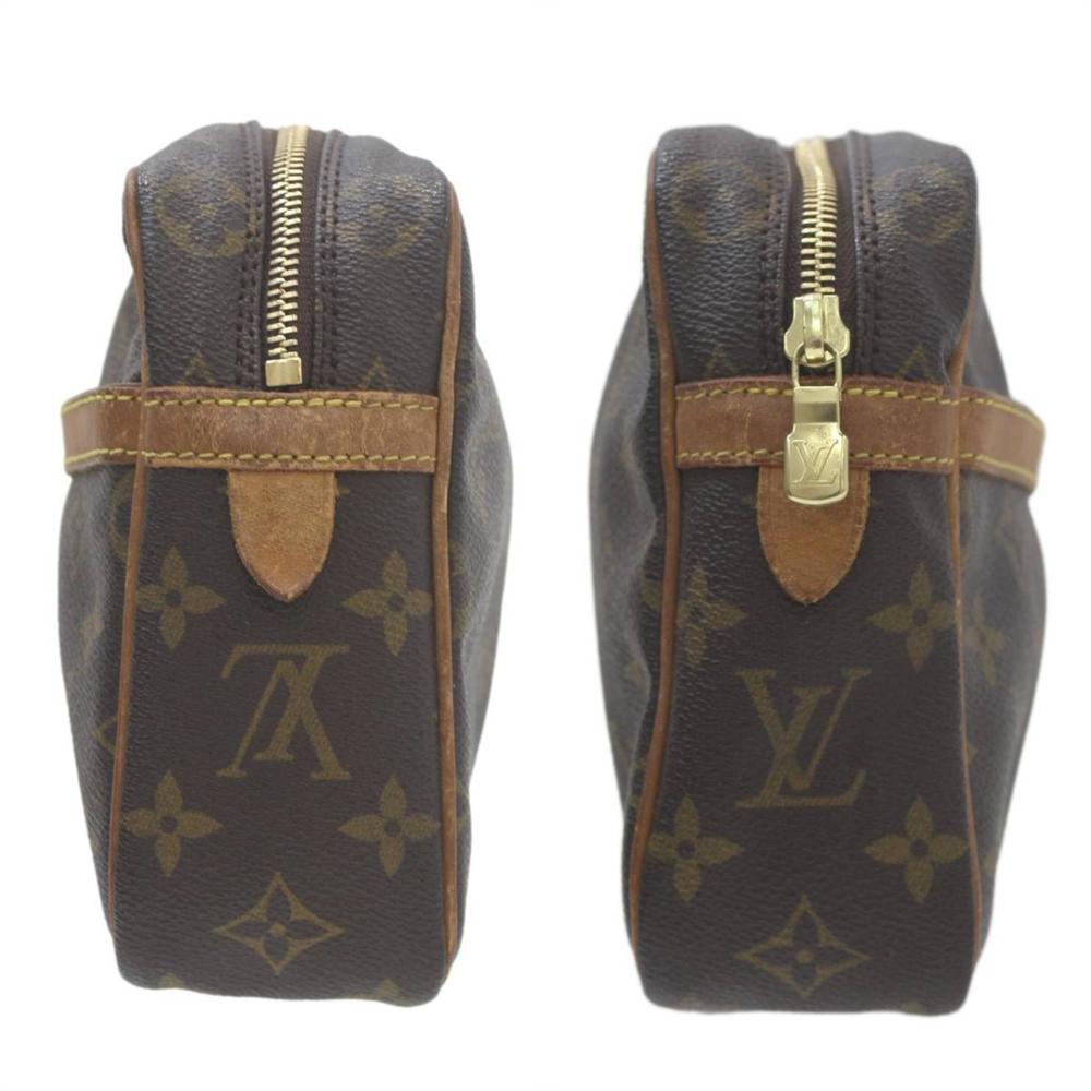 Brown Canvas Louis Vuitton Compiegne