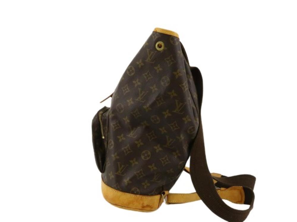 Brown Canvas Louis Vuitton Montsouris