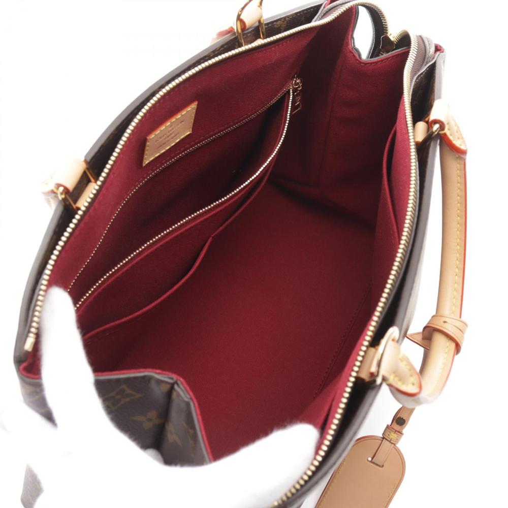 Brown Canvas Louis Vuitton Handbag
