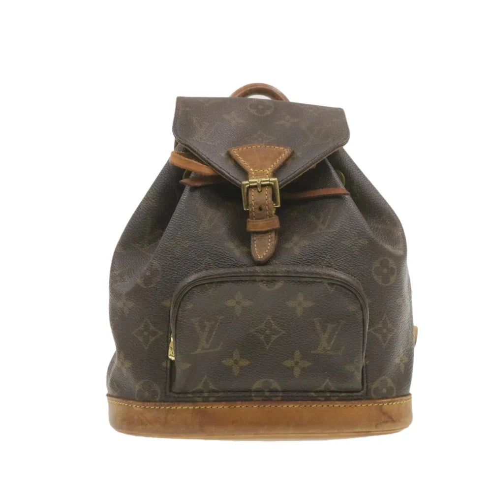 Brown Canvas Louis Vuitton Montsouris
