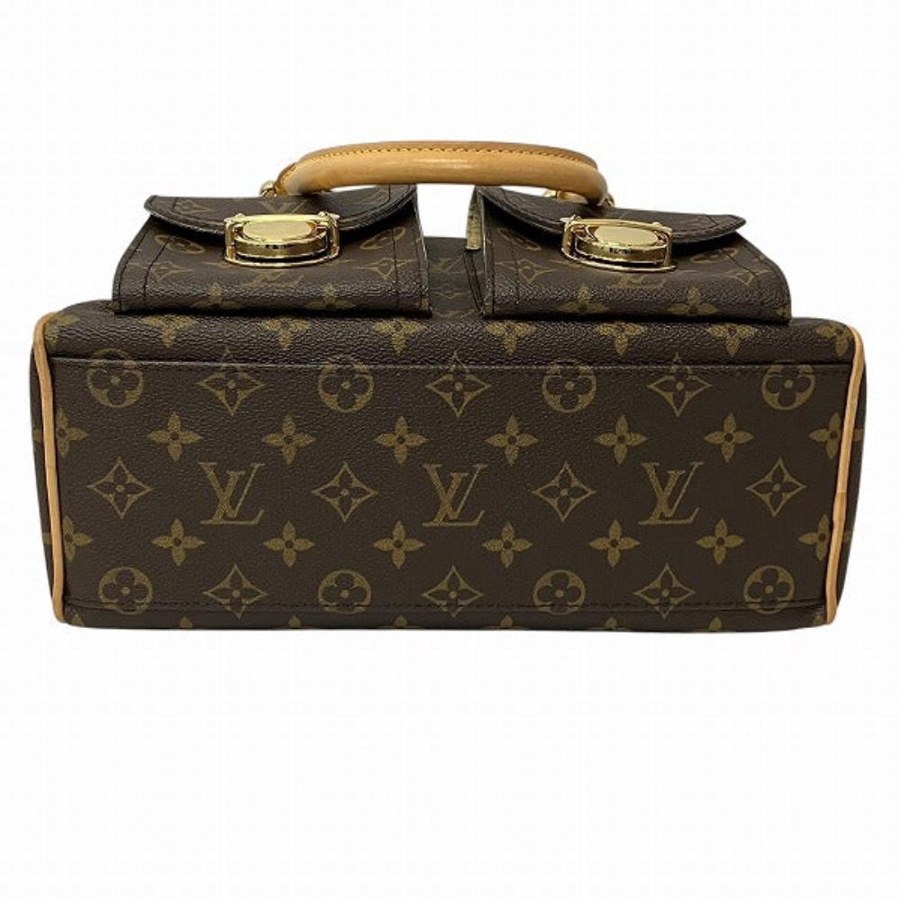 Brown Canvas Louis Vuitton Manhattan