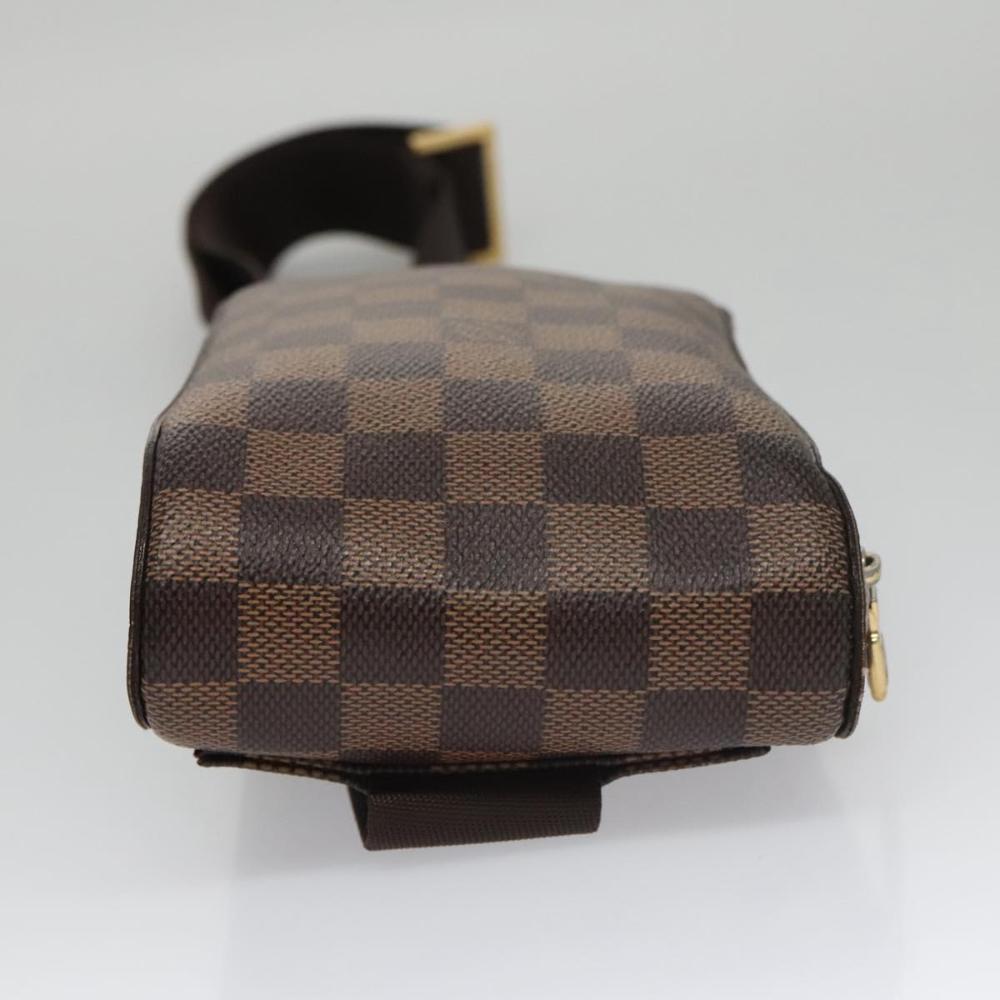 Brown Canvas Louis Vuitton Belt Bags