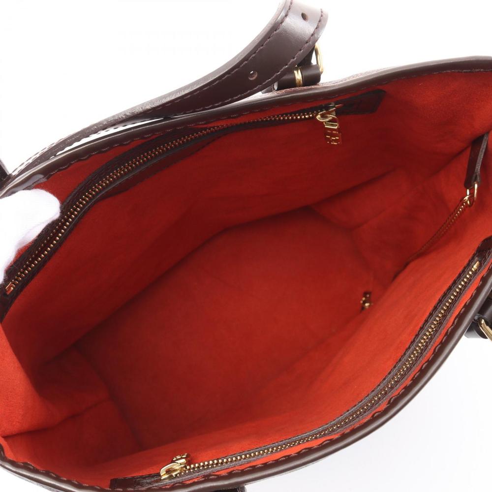 Brown Canvas Louis Vuitton Damier Ebene Bastille