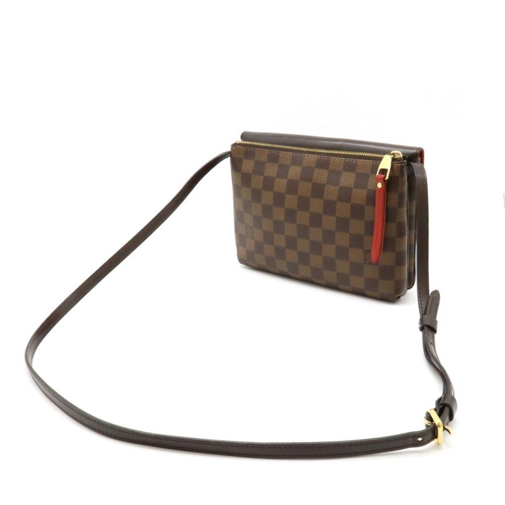 Brown Canvas Louis Vuitton Shoulder Bags