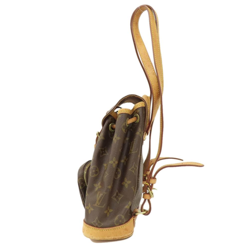 Brown Canvas Louis Vuitton Montsouris
