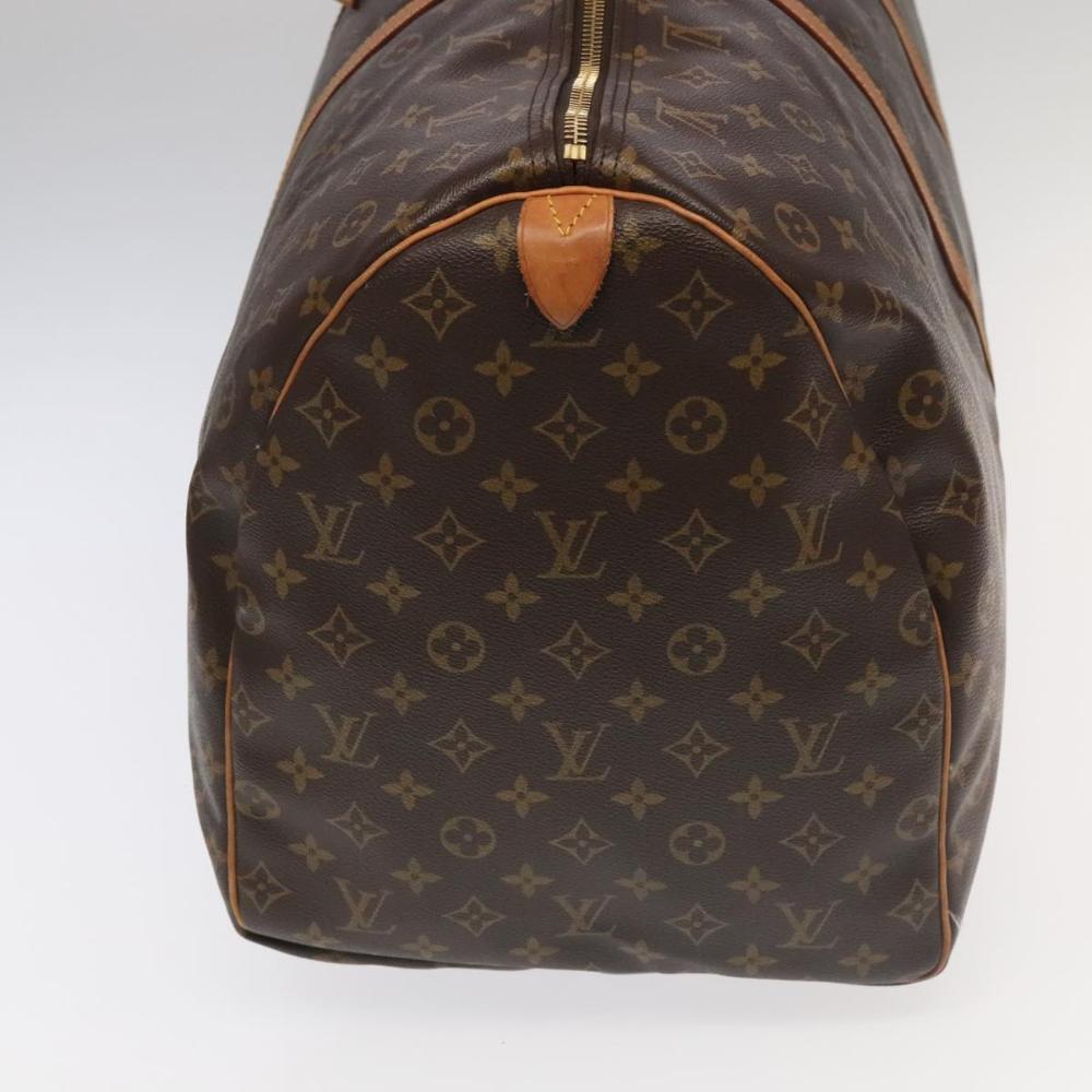 Brown Canvas Louis Vuitton Keepall