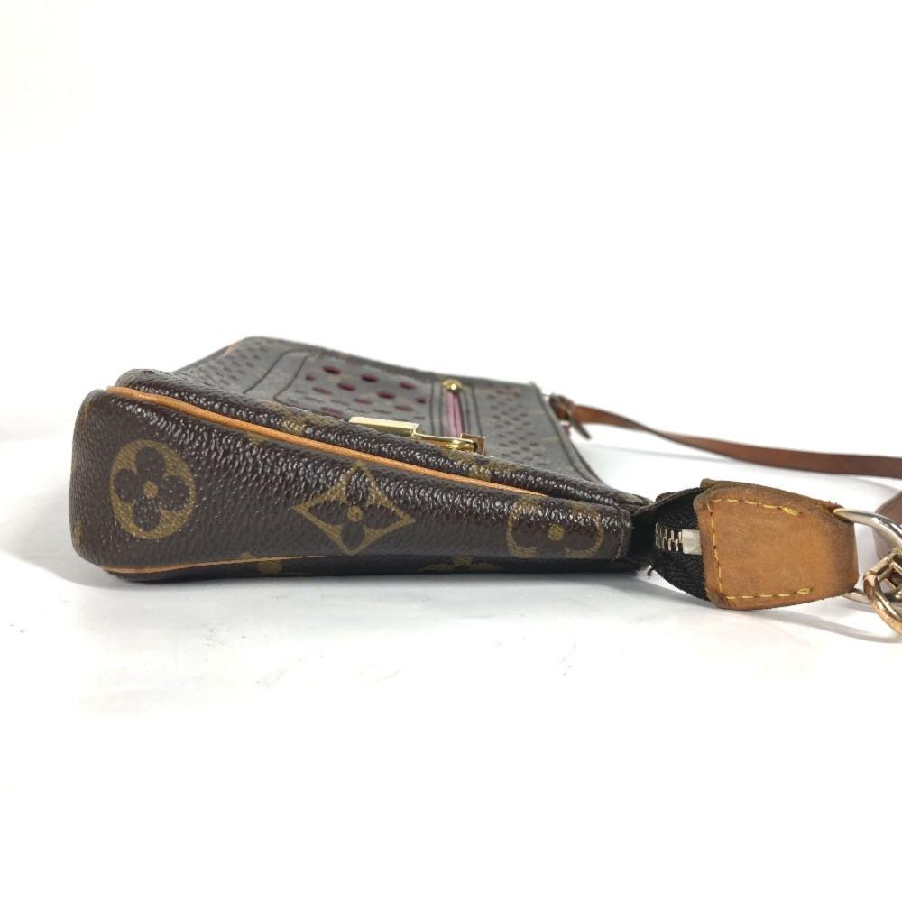 Brown Canvas Louis Vuitton Pochette Accessoires