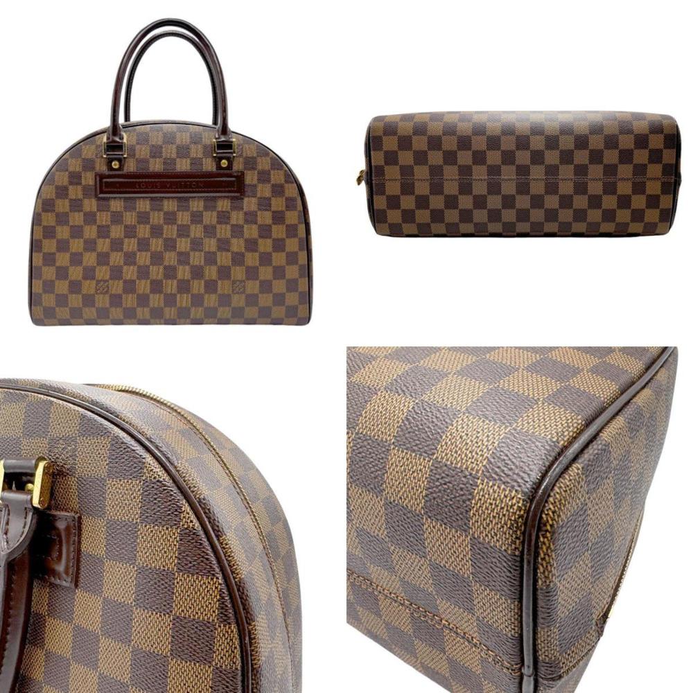 Brown Canvas Louis Vuitton Nolita